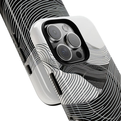 Undulating Horizon Waves iPhone 16 | Tough+ Phone Case