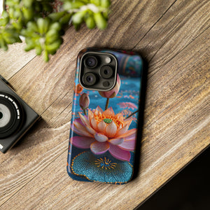 Water Rose Mandala Bliss - Protective Phone Case