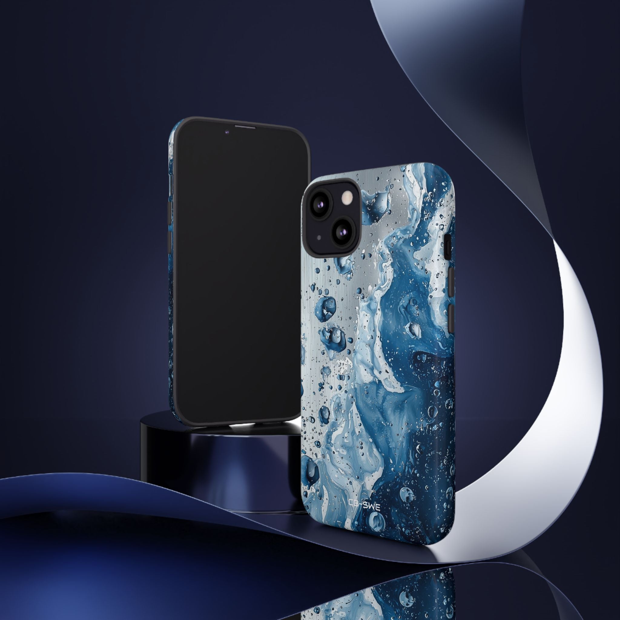 Water Bubbles Dance - iPhone Case
