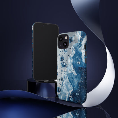 Water Bubbles Dance - iPhone Case