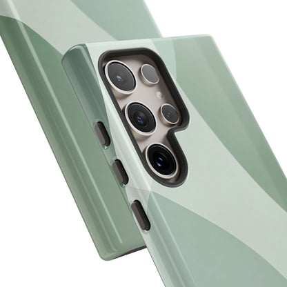 Flowing Green Harmony - Samsung Case