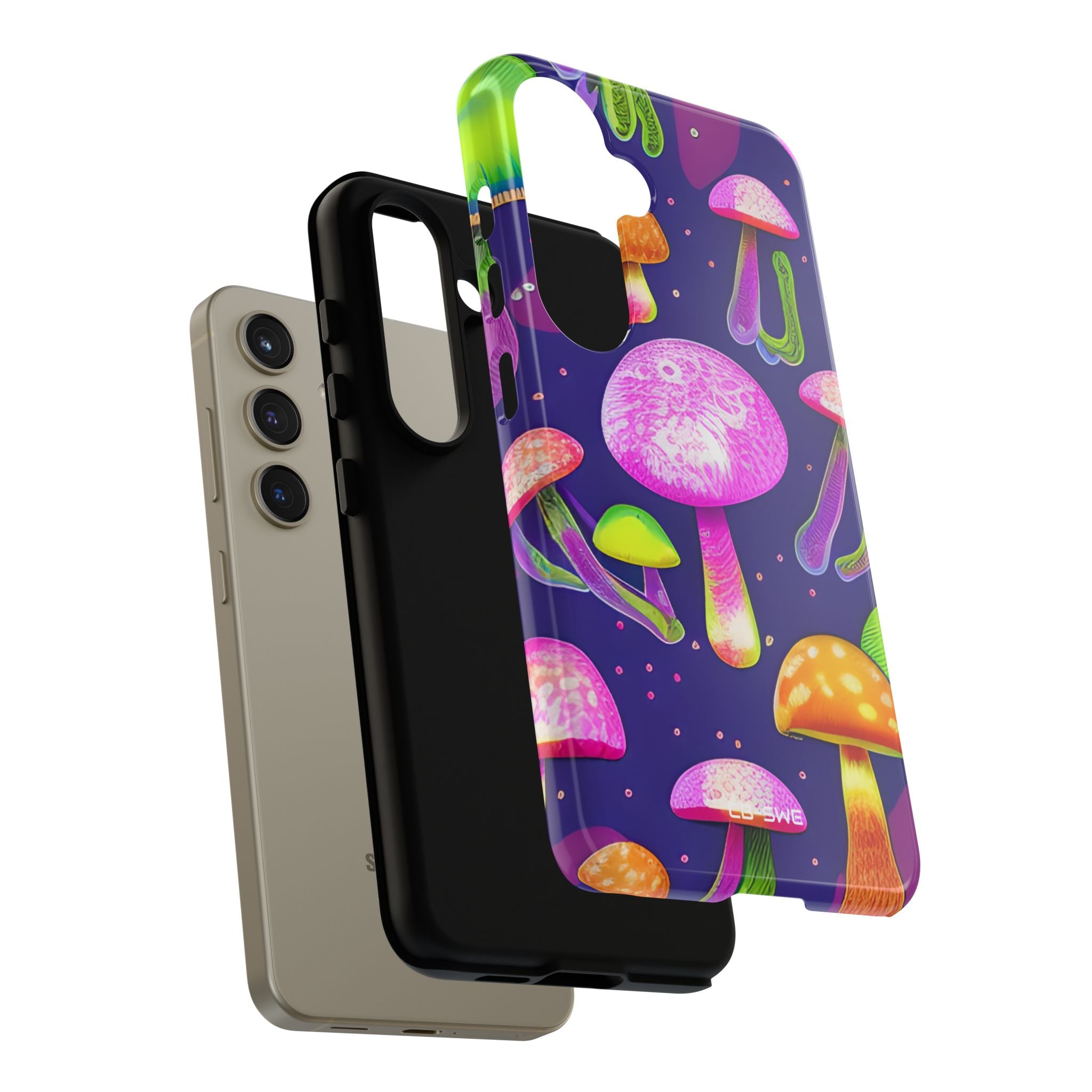 Neon Mushroom Dreams - Samsung Case