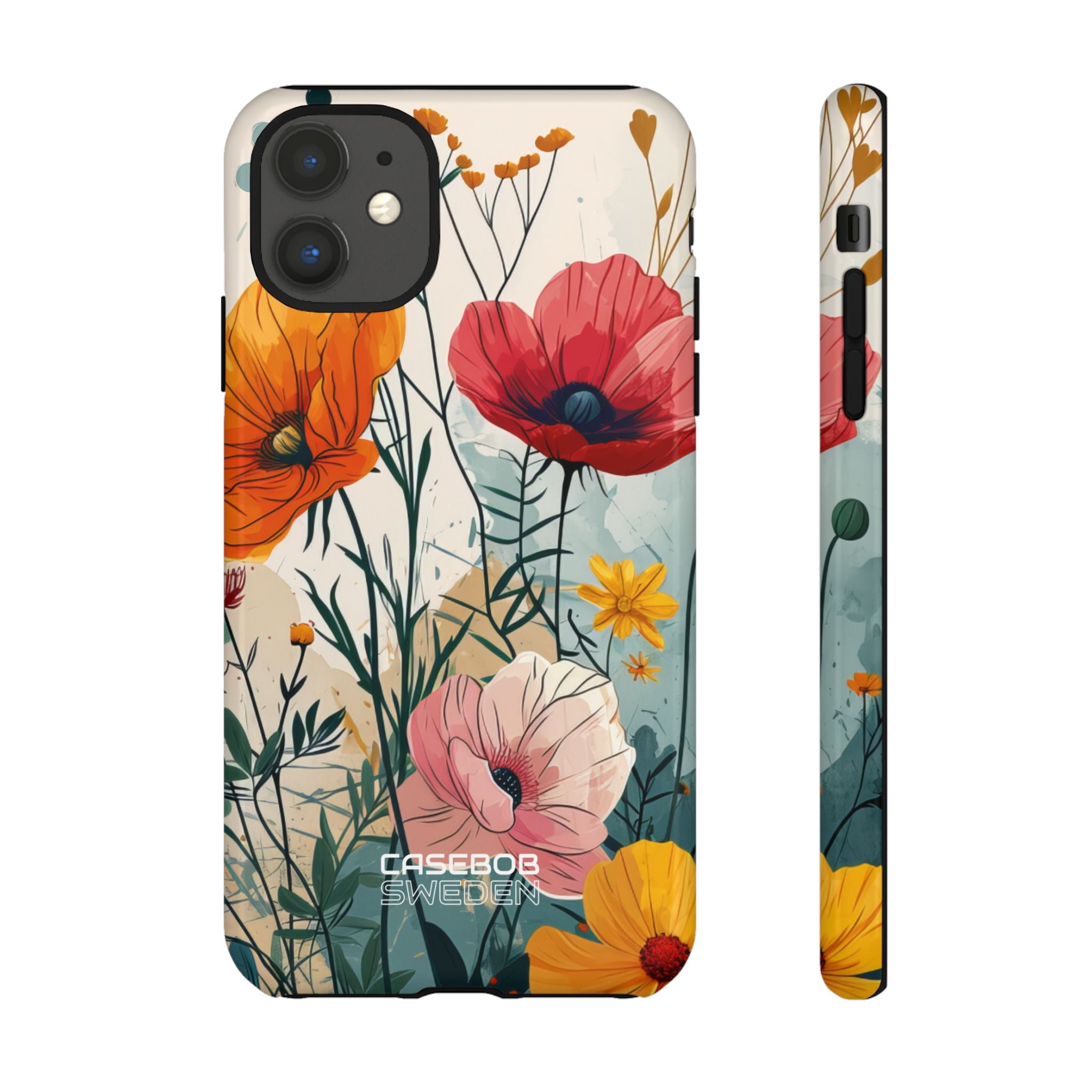Vibrant Poppy Garden iPhone 11 - Tough