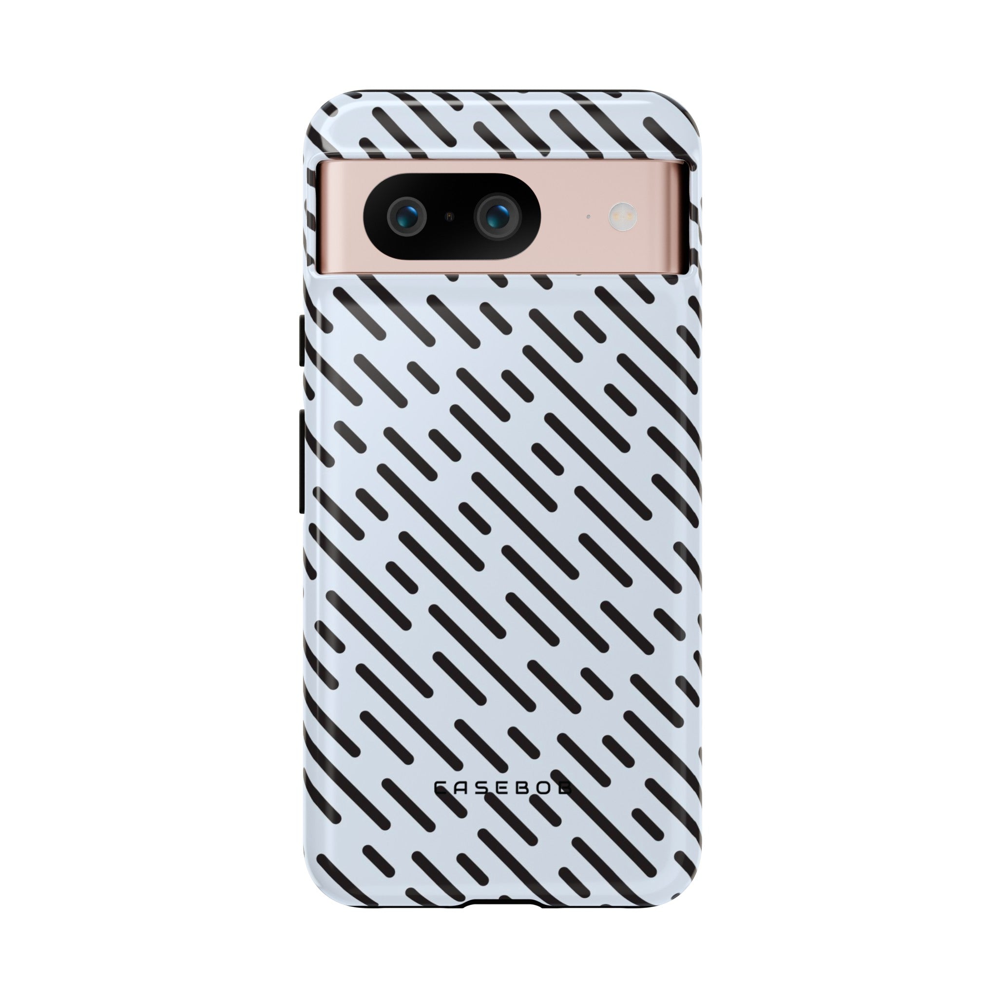 Monochrome Dash - Protective Phone Case