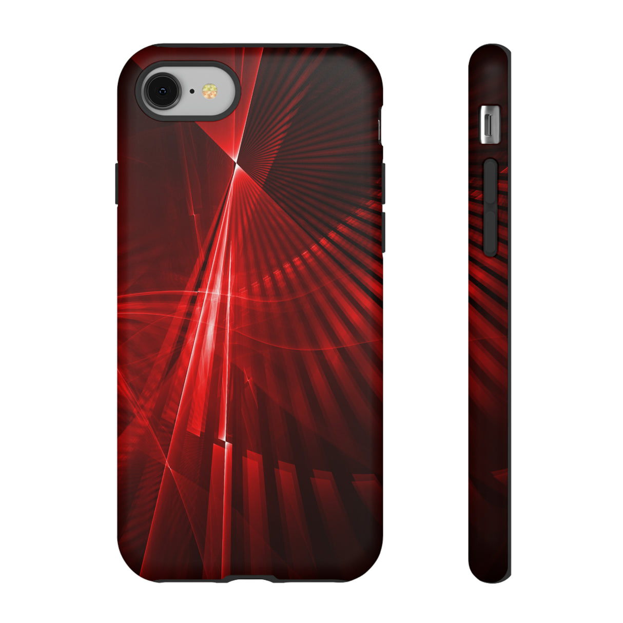 Red Disco Lights - Protective Phone Case