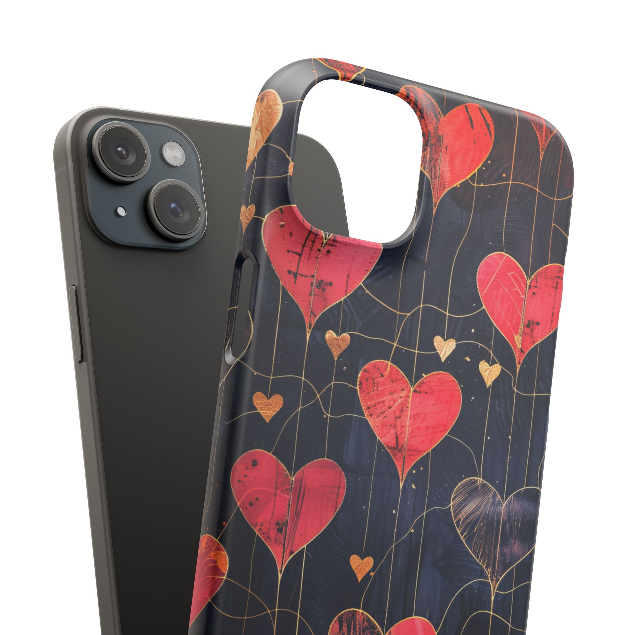 Gradient Heartflow Harmony iPhone 15 - Slim Phone Case