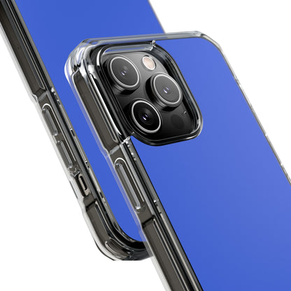 Royal Blue - Clear Impact Case for iPhone