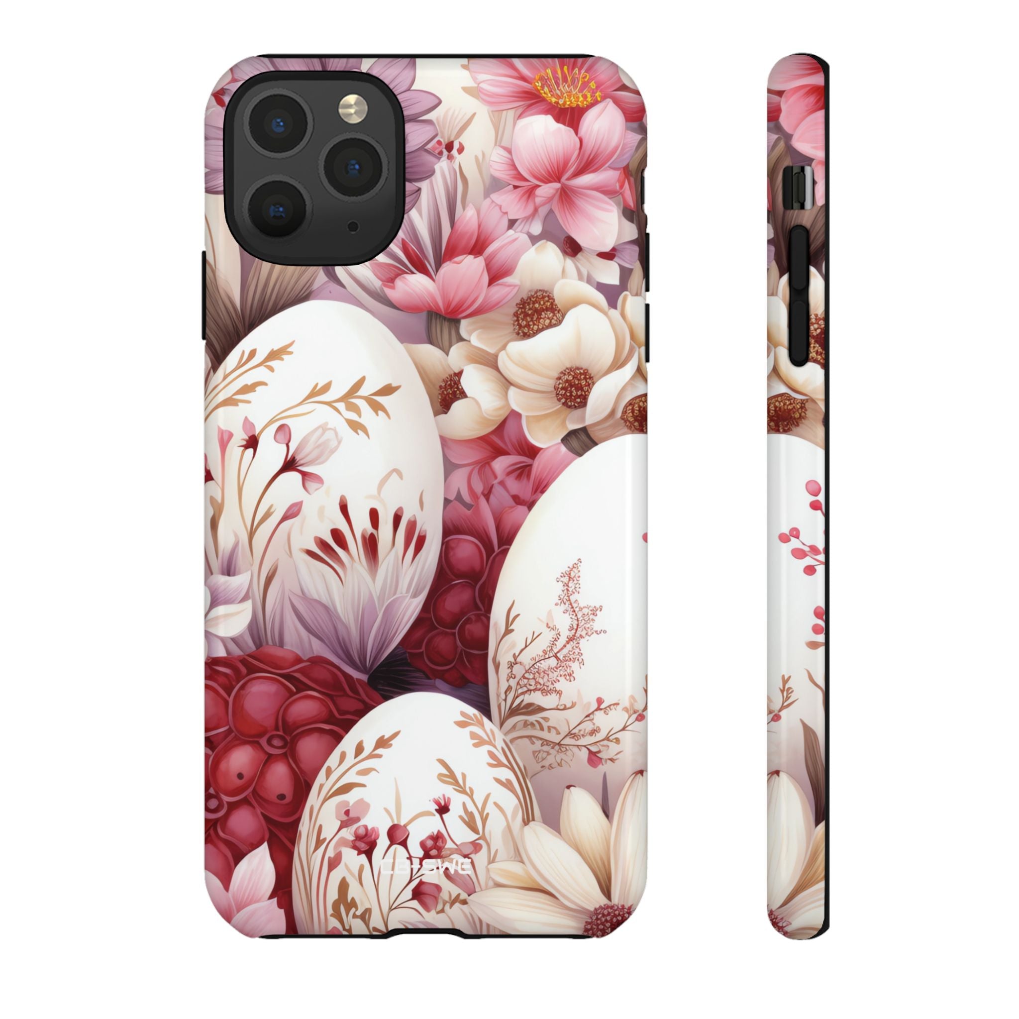 Floral Eggs Bloom - iPhone Case