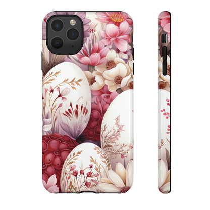 Floral Eggs Bloom - iPhone Case
