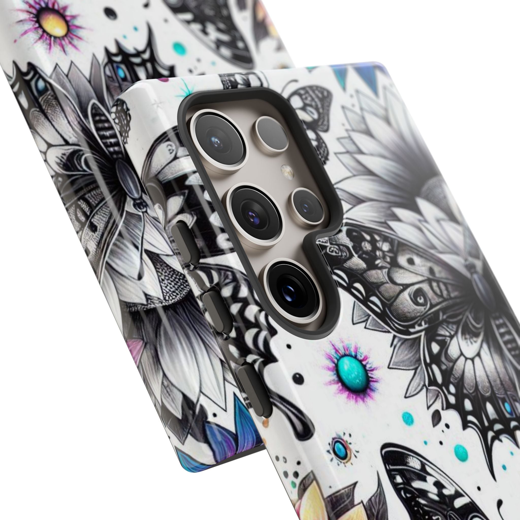 Butterfly Bloom Samsung S24 Ultra Case - Tough