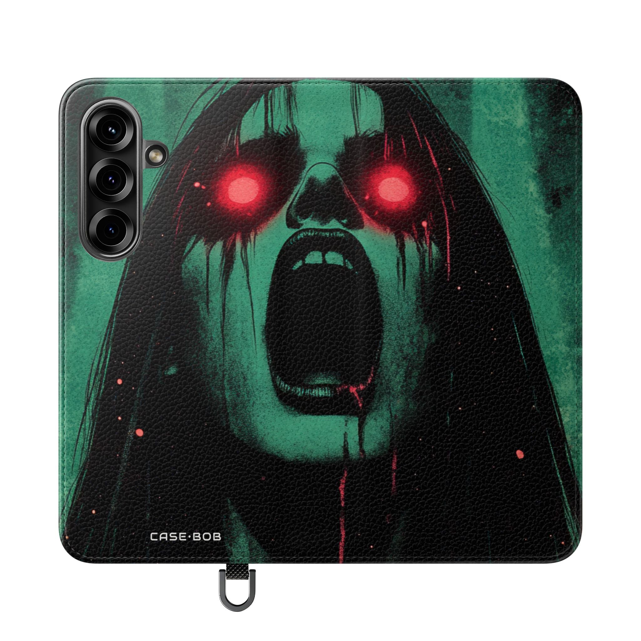 Screaming Glow - Samsung S25 Case - Lompakkokotelo