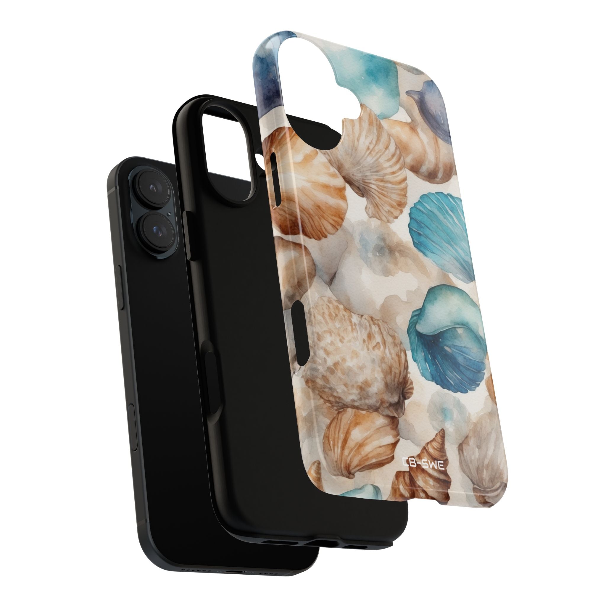 Seashells Embrace Shore - iPhone Case