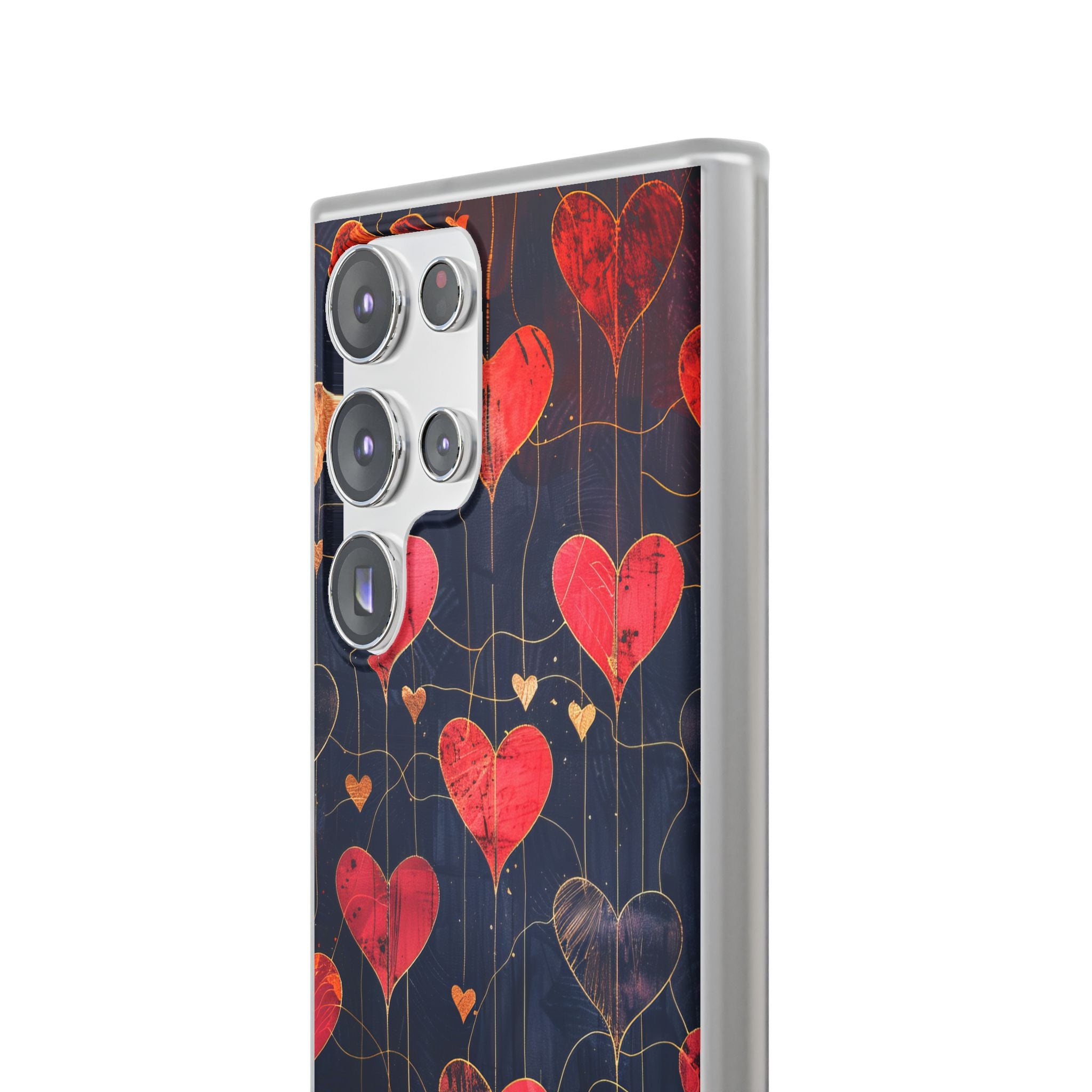 Golden Hearts Network Samsung S23 Ultra Case - Soft