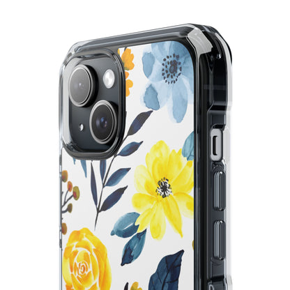 Yellow Blossom iPhone 15 Case - Impact