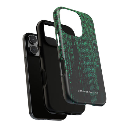 Matrix Gradient Flow iPhone 16 - Tough Phone Case