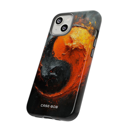Molten Yin-Yang iPhone 14 Case - Tough