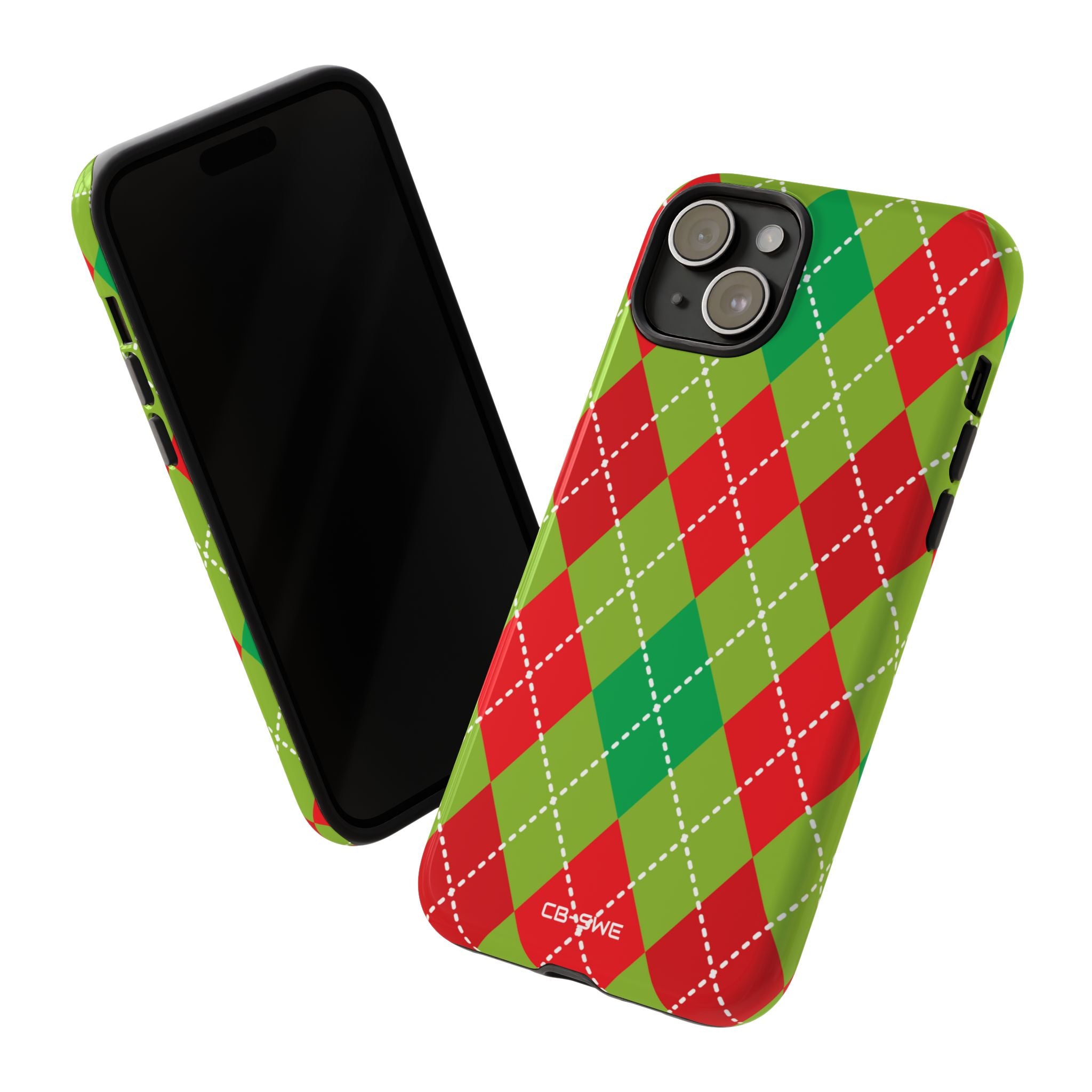 Diamond Shapes Dance - iPhone Case