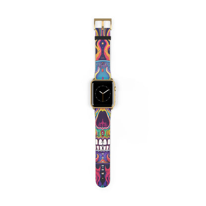 Psychedelic Skull - Watch Band