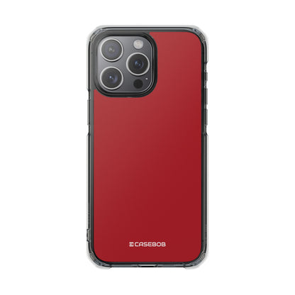 Upsdell Red - Clear Impact Case for iPhone