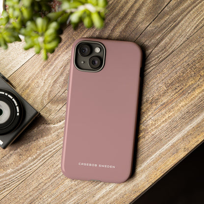 Rosy Brown iPhone 15 - Tough Phone Case