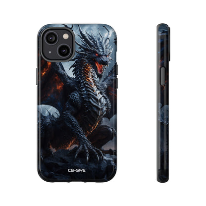 Fiery Wings Unleashed - iPhone Case