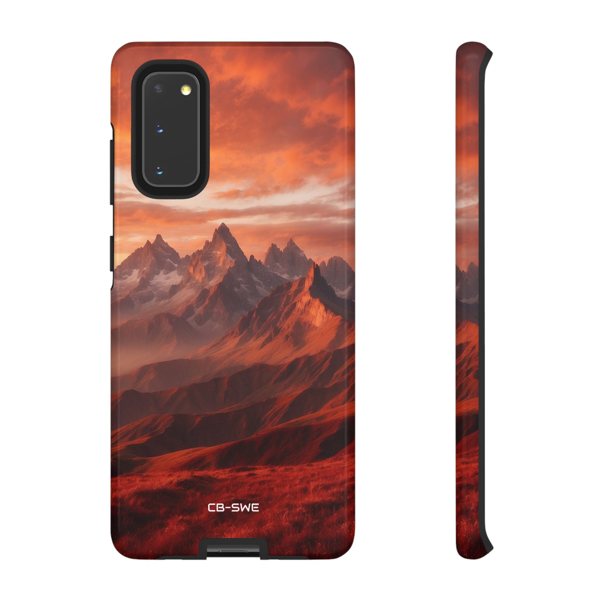 Mountain Peaks Glowing - Samsung Case
