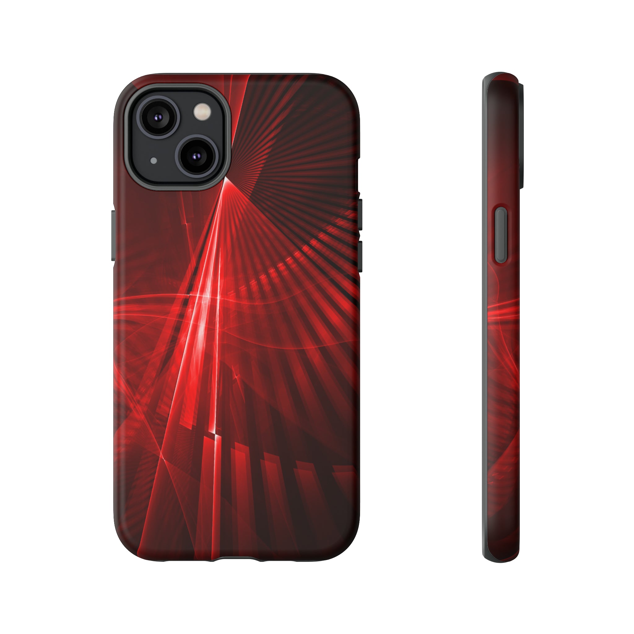 Red Disco Lights - Protective Phone Case