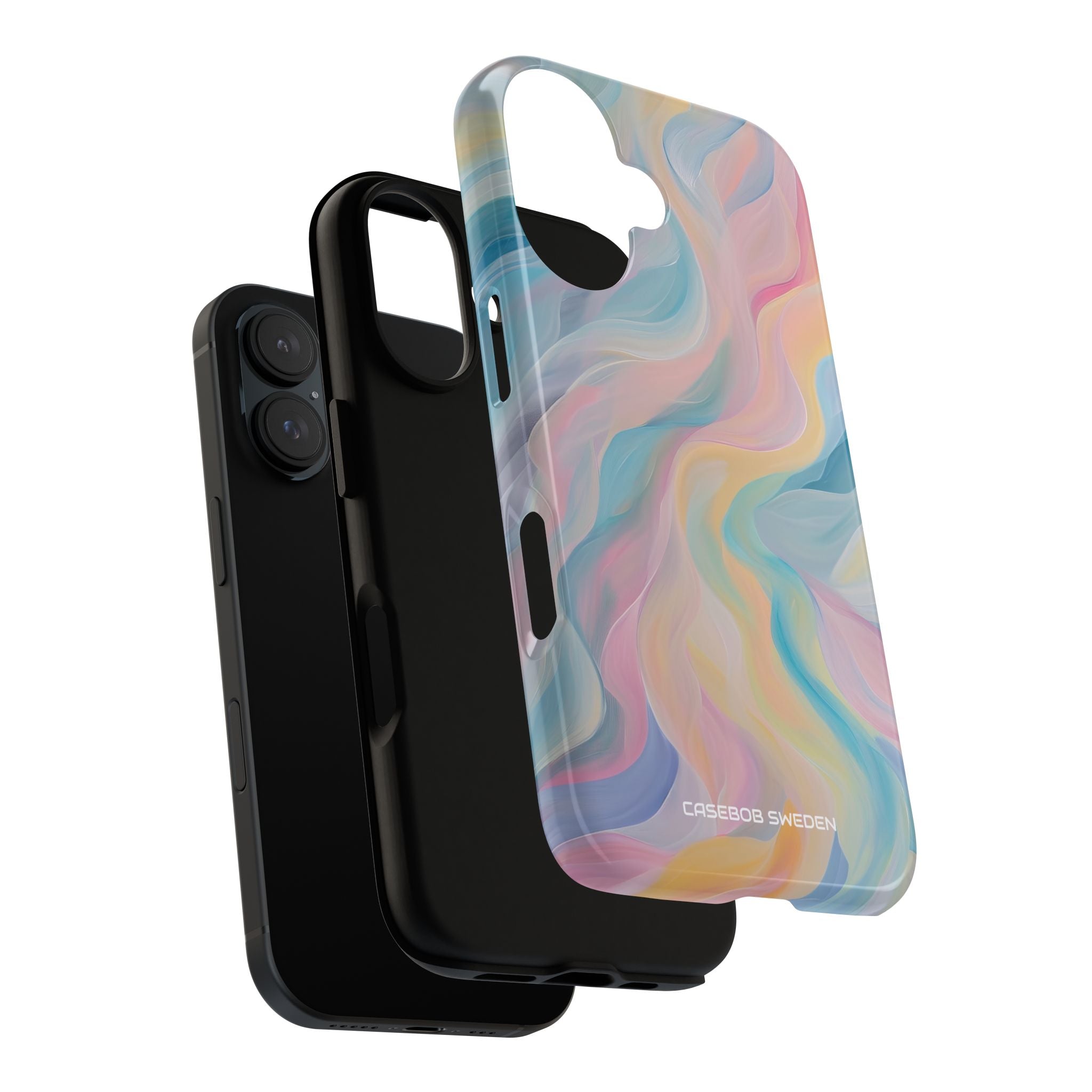 Dreamy Pastel Swirls - Tough iPhone 16 Phone Case