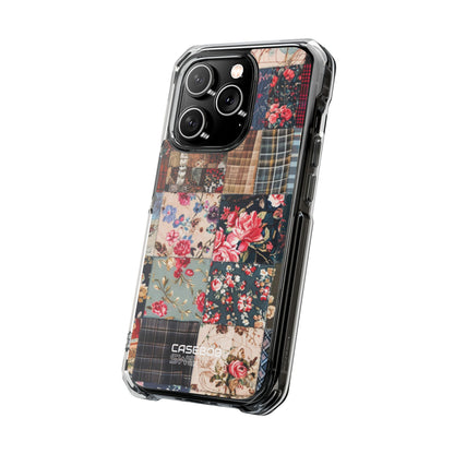 Patchwork Floral Quilt iPhone 14 - Impact Clear+