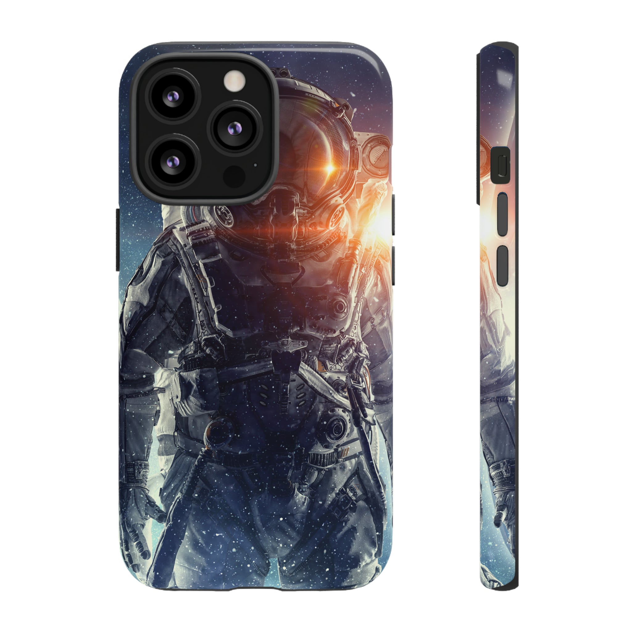 Astronaut in space - Protective Phone Case