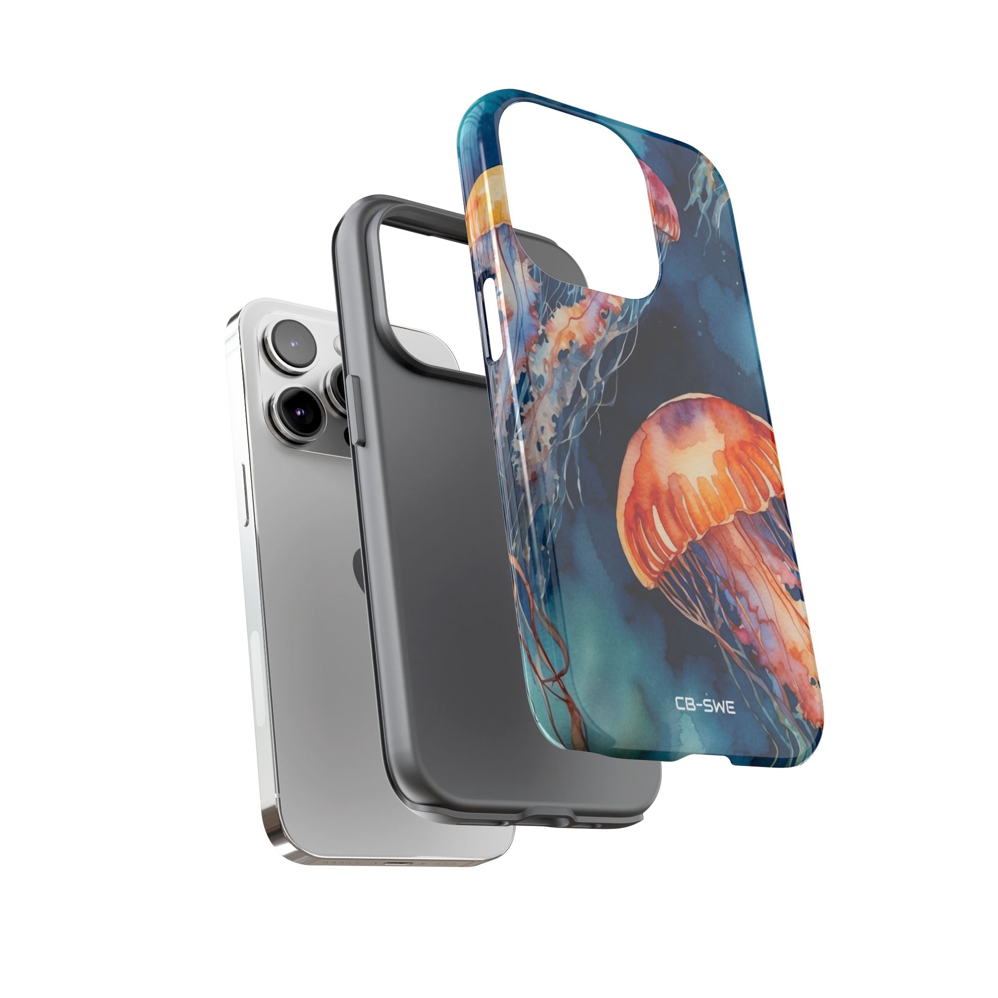 Jellyfish Dance Gracefully - iPhone Case