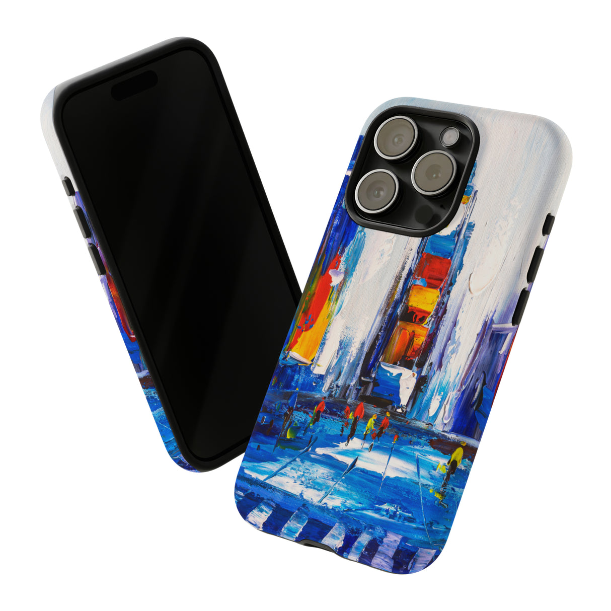 Oil Painting - City View of New York - Protective Phone Case