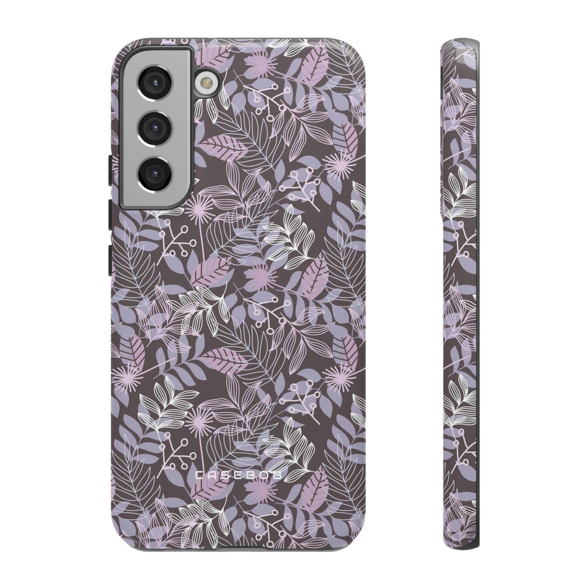 Dark Purple Leaf - Protective Phone Case