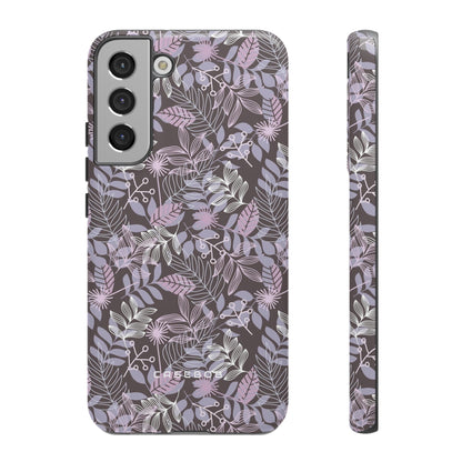 Dark Purple Leaf - Protective Phone Case