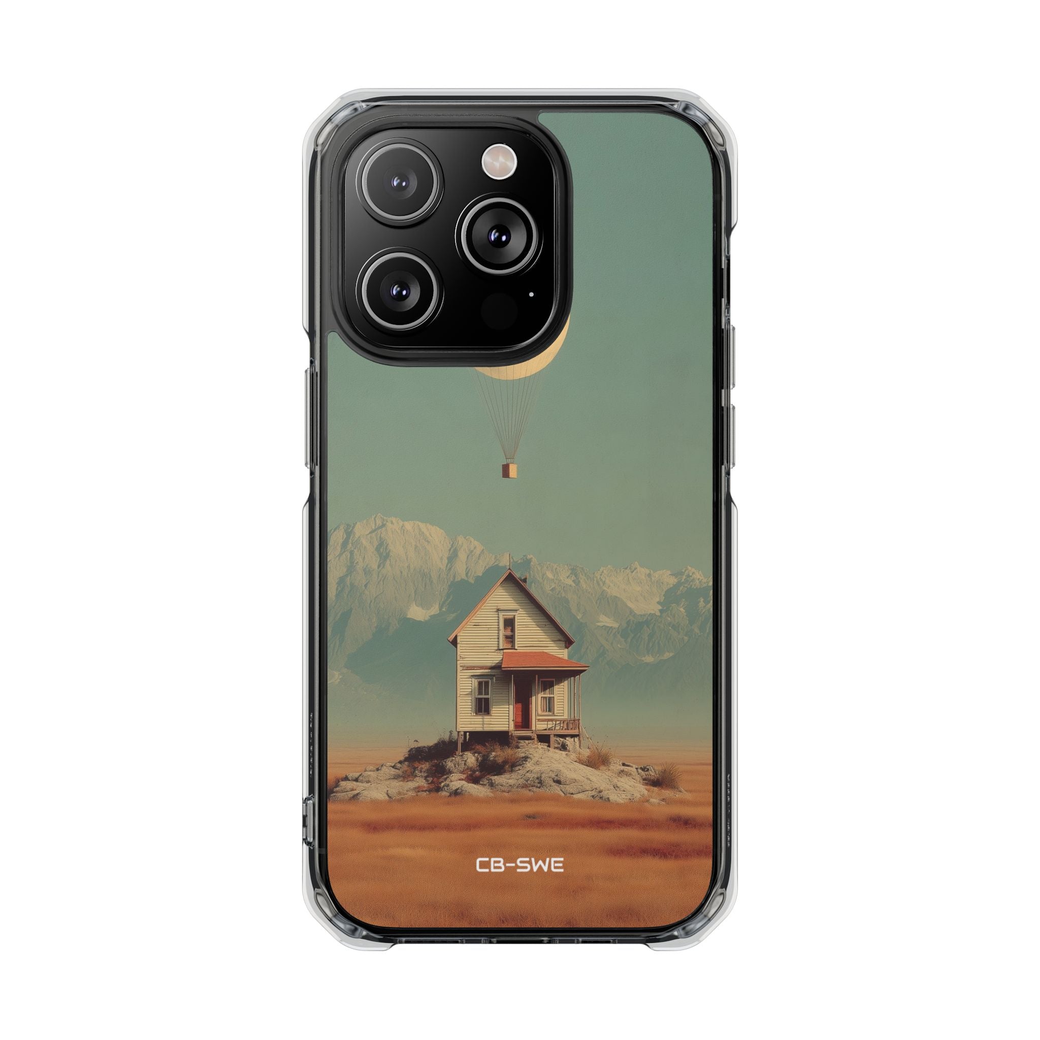Moon Hovers Low iPhone Case - Impact