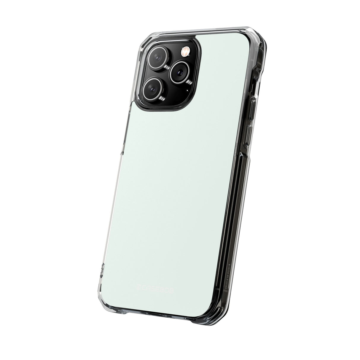 Mint Cream | Handyhülle für iPhone (Clear Impact Case – Magnetisch) 