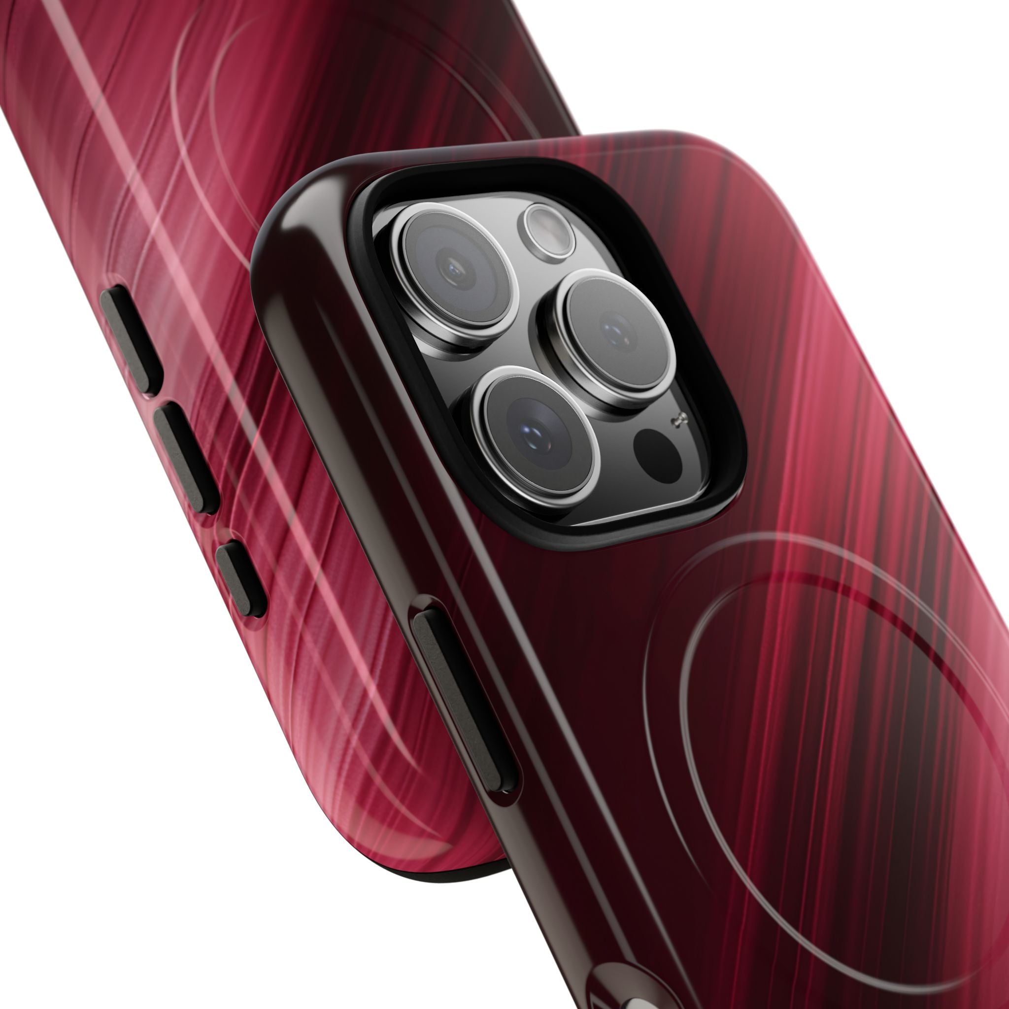 Crimson Drift Motion iPhone 16 - Tough+