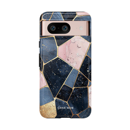 Golden Mosaic Google Pixel 8 Case - Tough