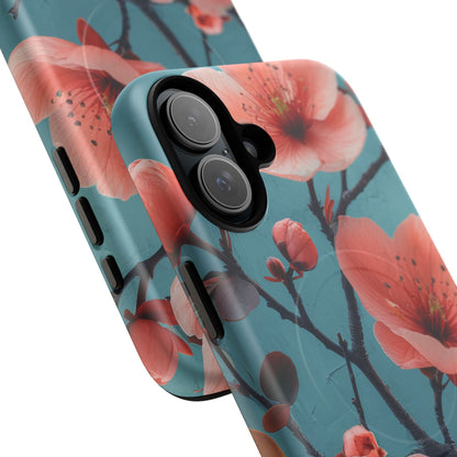 Floral Harmony Burst iPhone 16 | Tough+ Phone Case