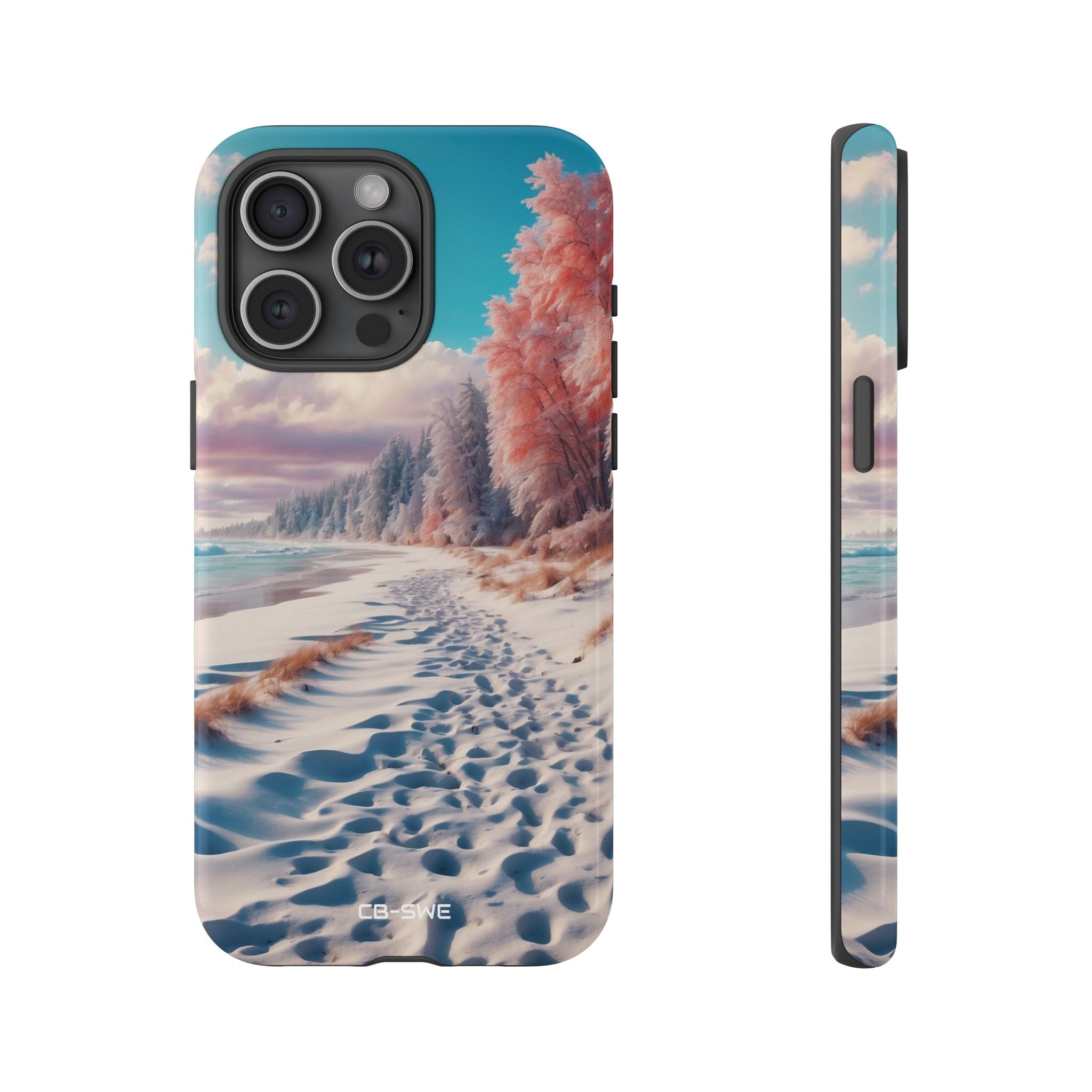 Shadows Embrace Waves - iPhone Case
