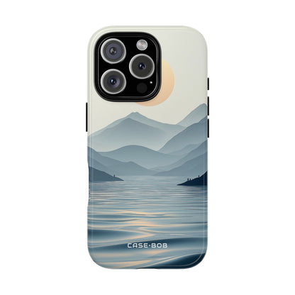 Orange Sunscape iPhone 16 Pro Case - Tough