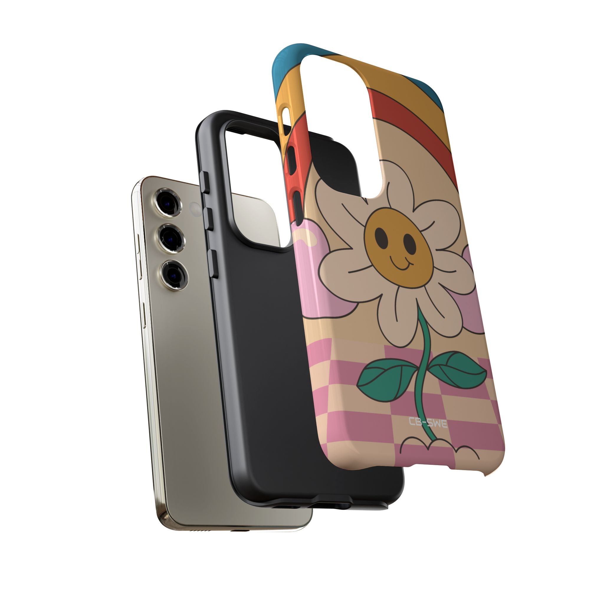 Joyful Retro Bloom - Samsung Case