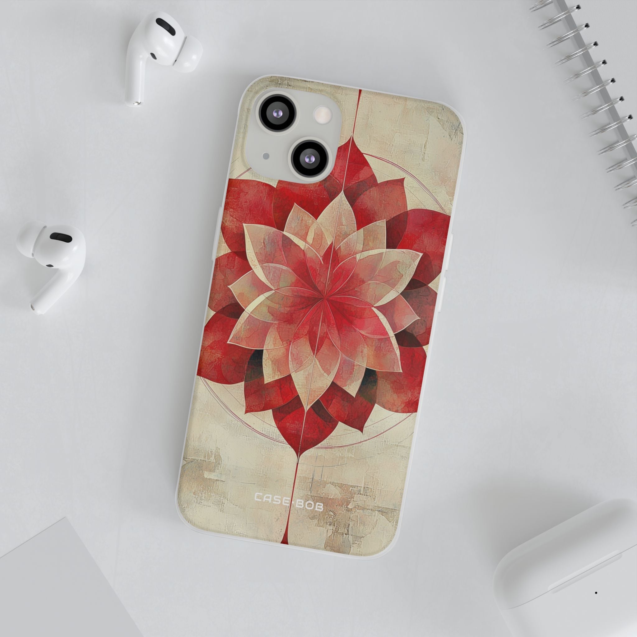 Crimson Bloom iPhone 13 - Soft