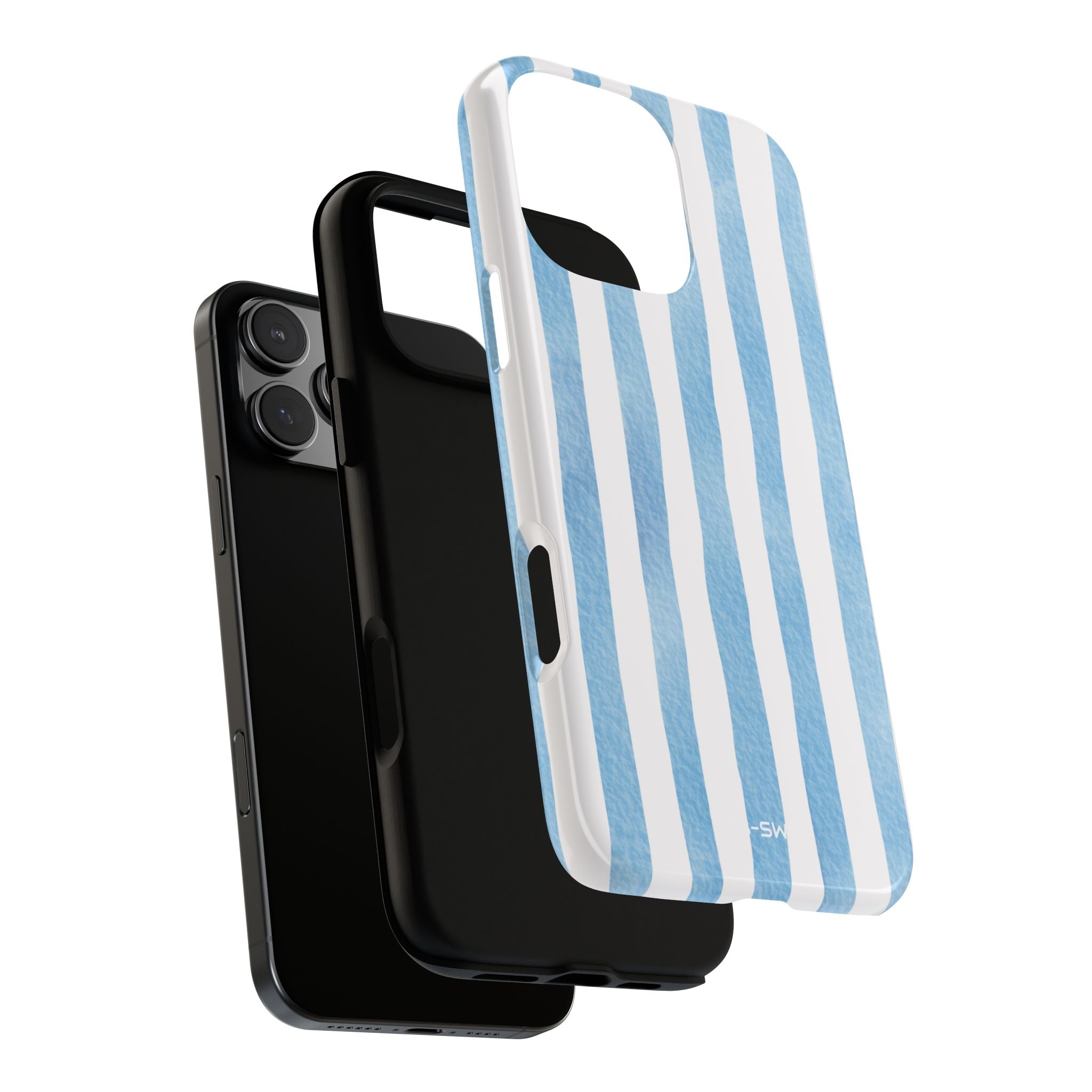 Soft Blue Watercolors - iPhone Case