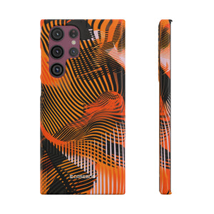 Pantone Tangerine Design | Handyhülle für Samsung (Slim Case)