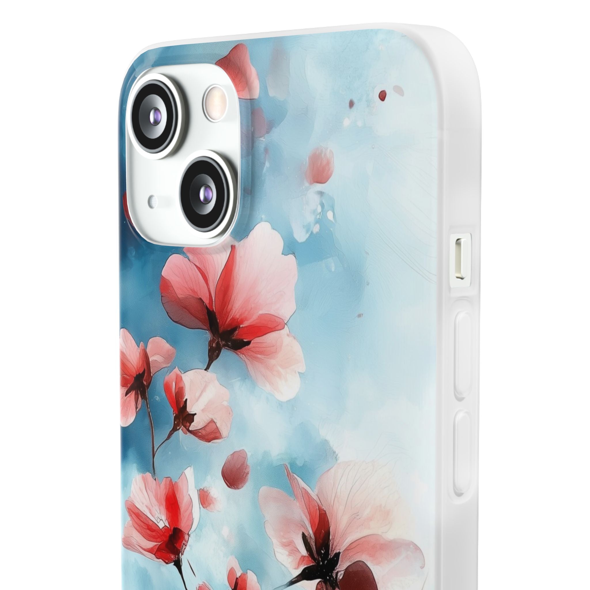 Pink Blossom Drift iPhone 13 - Soft