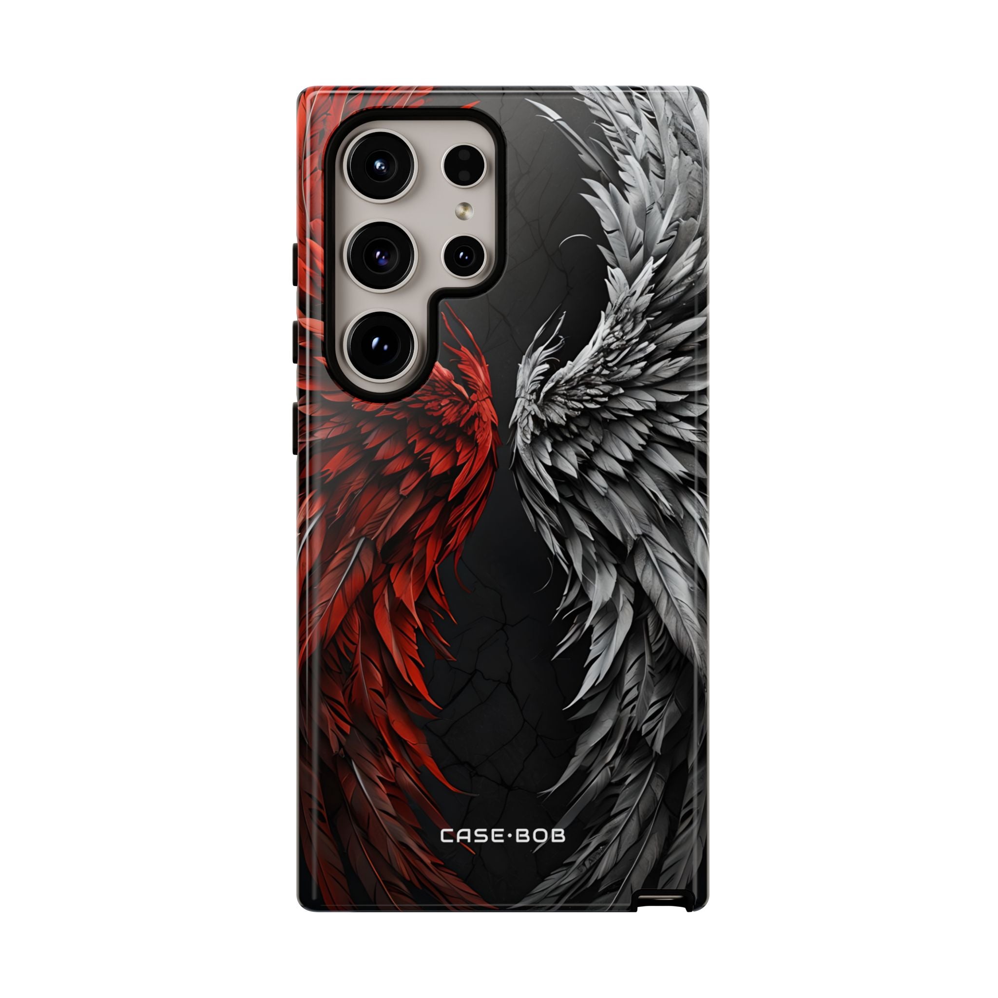 Crimson White Wings Samsung S24 Ultra Case - Tough
