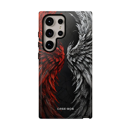 Crimson White Wings Samsung S24 Ultra Case - Tough