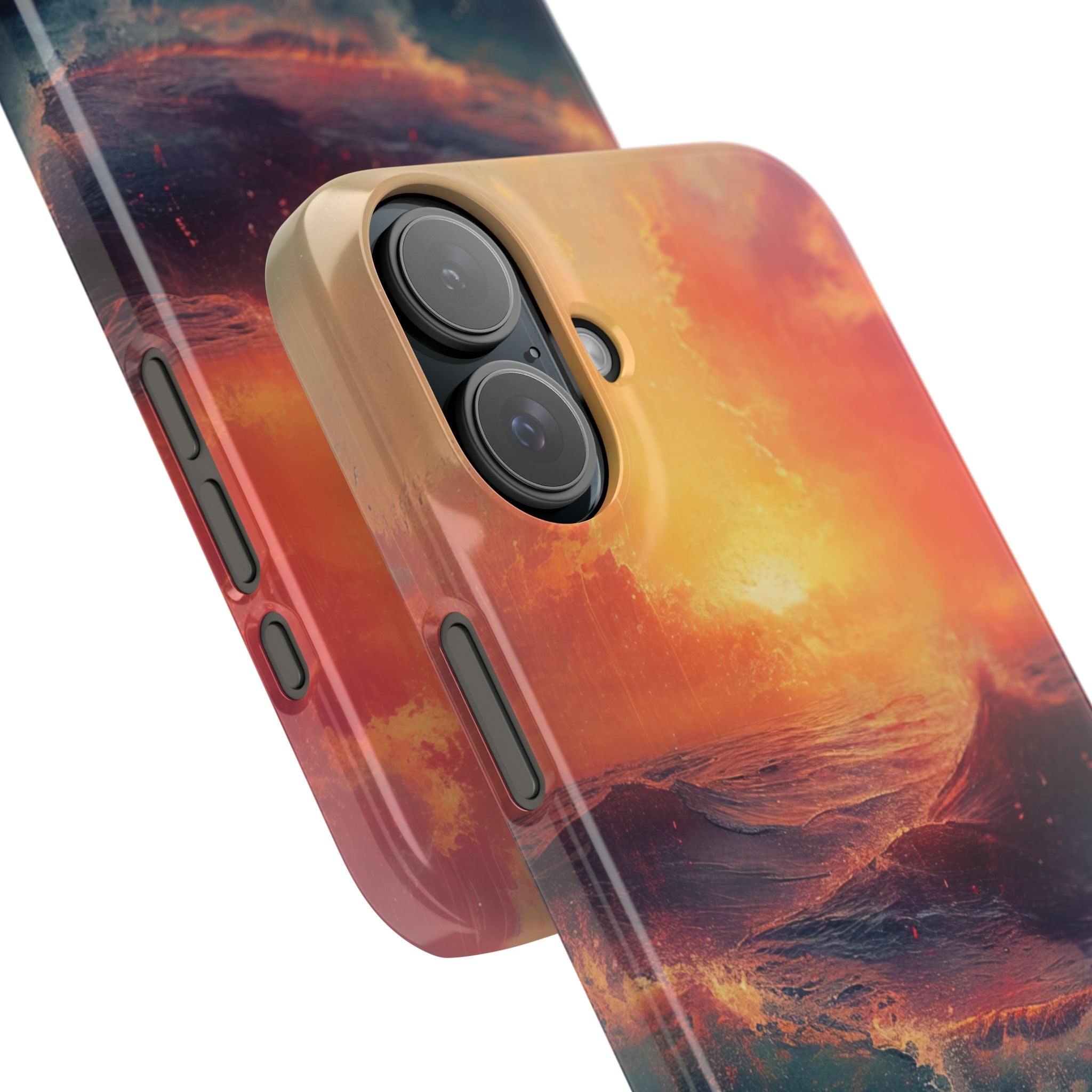 Ocean Sunset Waves - Slim iPhone 16 Phone Case