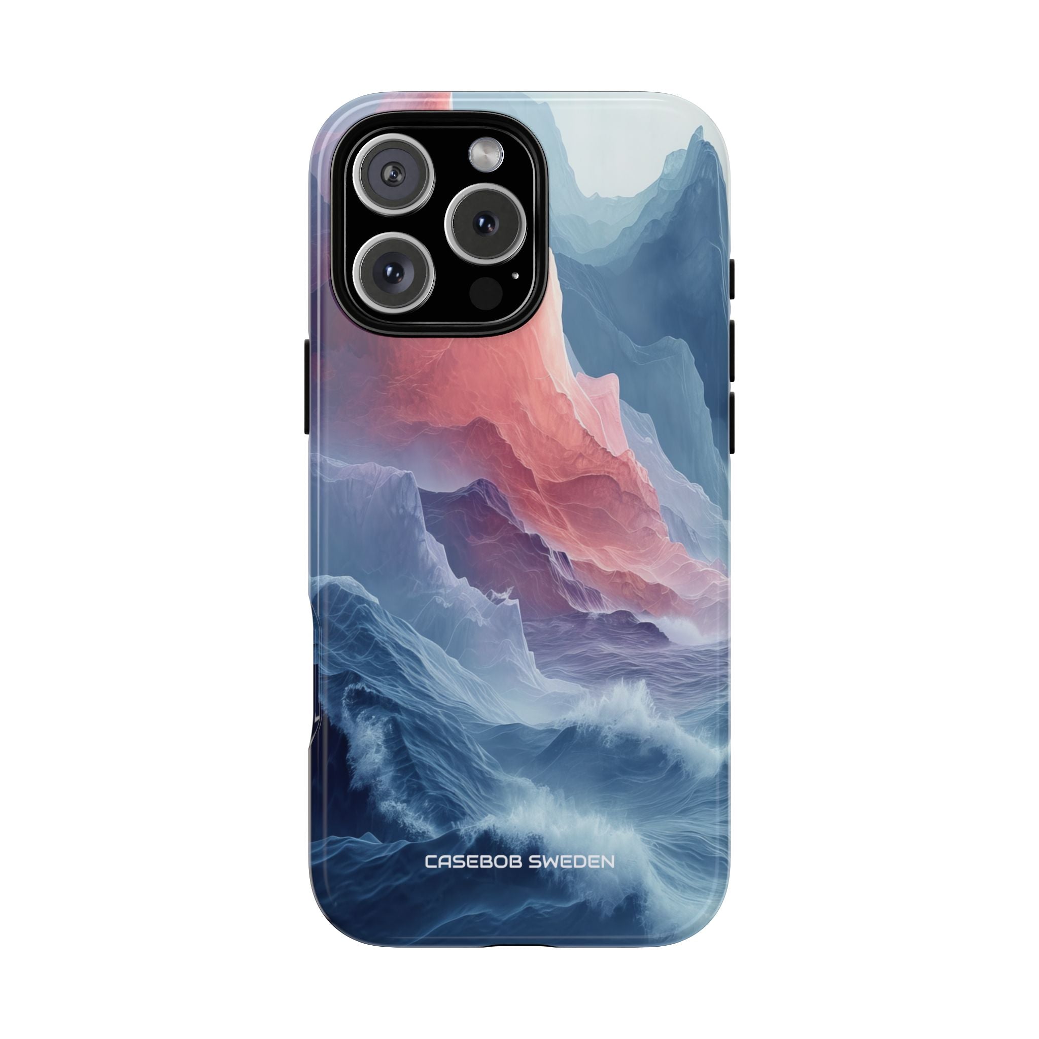 Mountain Wave Serenity - Tough iPhone 16 Phone Case